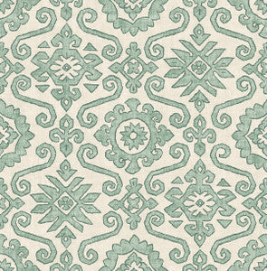 Augustine Mineral Green by Seabrook Wallpaper