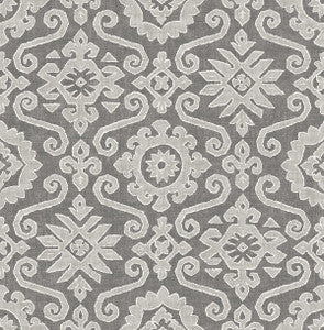 Augustine Pewter & Stone by Seabrook Wallpaper