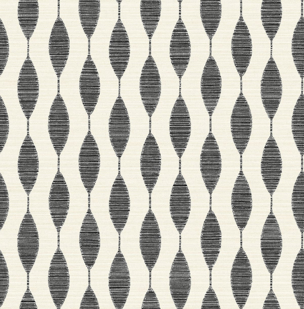 Ditto Eclipse & Linen by Seabrook Wallpaper Stacy Garcia Peel and Stick United States 30.75 5.22" 20.5" - Fabric Carolina -