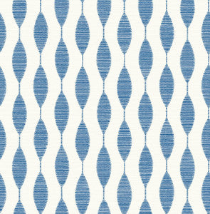 Ditto French Blue by Seabrook Wallpaper
