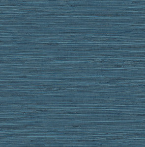Saybrook Faux Rushcloth Nautica Blue by Seabrook Wallpaper