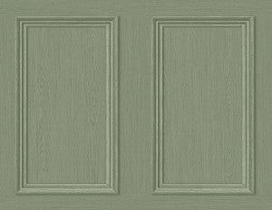 Faux Wood Panel Fresh Rosemary by Seabrook Wallpaper