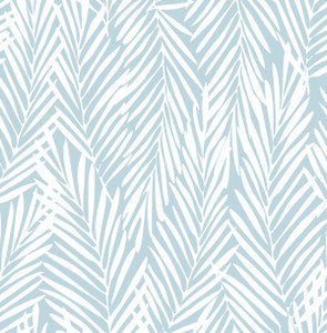 Mod Palm Blue Skies by Seabrook Wallpaper