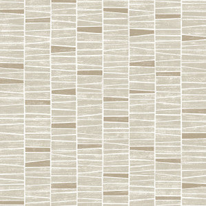 Organic Stripe Neutral by Seabrook Wallpaper