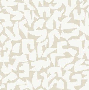 Graphic Geo Beige by Seabrook Wallpaper