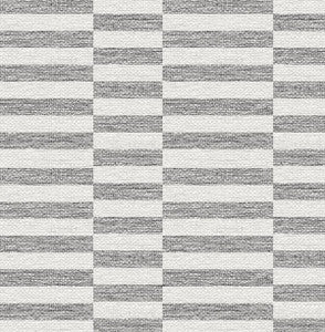 Faux Woven Stripe Iron Mist by Seabrook Wallpaper