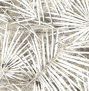 Fossil Palm Pavestone by Seabrook Wallpaper