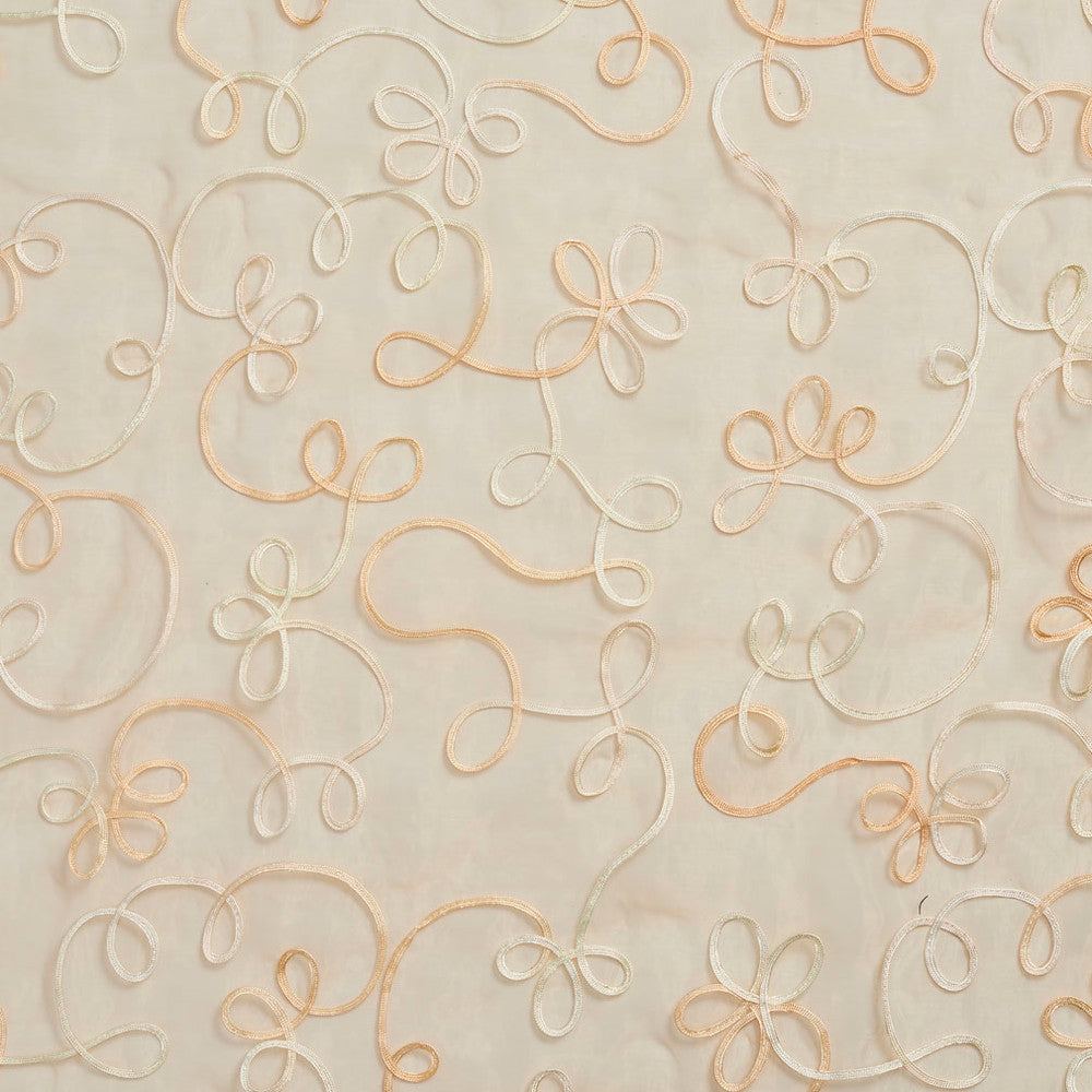 SH47 Champagne by Charlotte Fabric Value Sheers 100% Polyester Asia Performance Grade Sheer </p><p>Repeat: Horizontal: 29" x Vertical: 17" 110 Inches - Fabric Carolina -