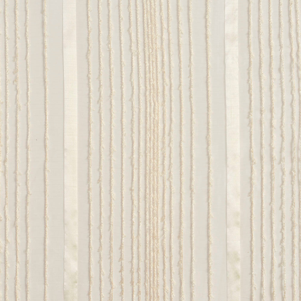 SH72 Bone by Charlotte Fabric Value Sheers 100% Polyester Asia Performance Grade Sheer Horizontal: 6.25" 110 Inches - Fabric Carolina -