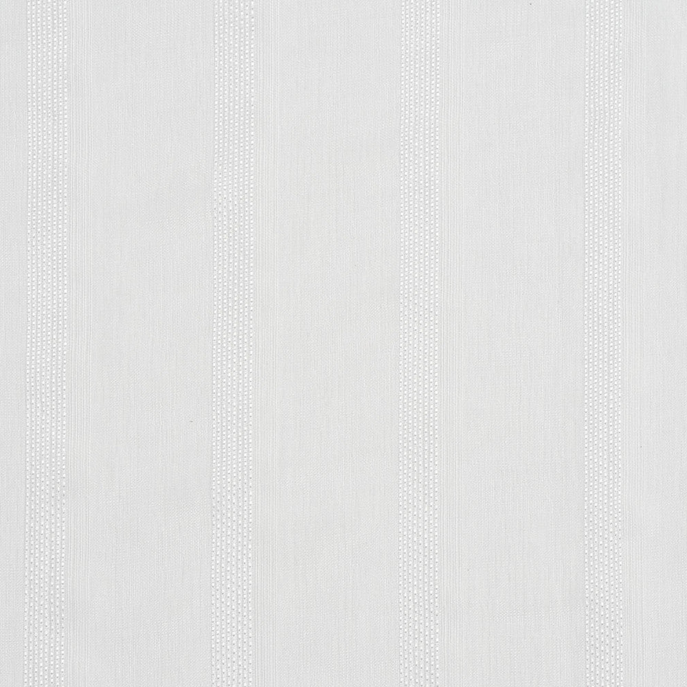 SH73 Snow White by Charlotte Fabric Value Sheers 100% Polyester Asia Performance Grade Sheer Horizontal: 2.5" 110 Inches - Fabric Carolina -