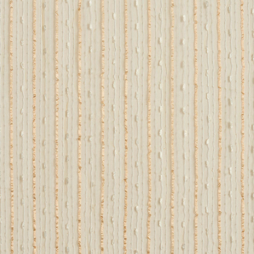 SH76 Wheat by Charlotte Fabric Value Sheers 100% Polyester Asia Performance Grade Sheer Horizontal: 1" 110 Inches - Fabric Carolina -