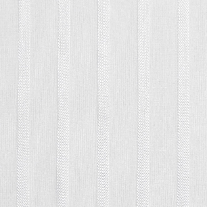 SH77 White by Charlotte Designer Fabric Value Sheers 100% Polyester Asia Performance Grade Sheer </p><p>Repeat: Horizontal: 1.5" 110 Inches - Swanky Fabrics -