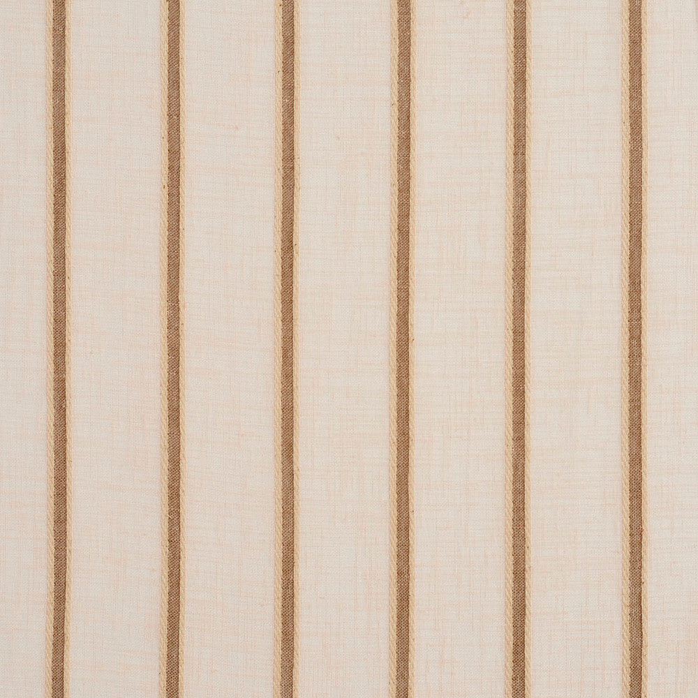 SH83 Oatmeal by Charlotte Fabric Value Sheers 100% Polyester Asia Performance Grade Sheer Horizontal: 2" 110 Inches - Fabric Carolina -