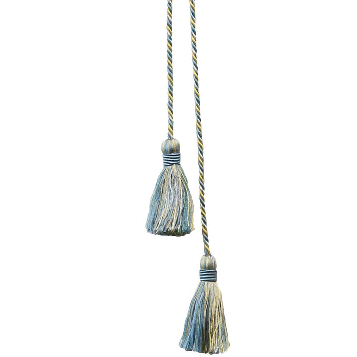 Shandell 13 Cornflower by Stout Trim ART OF DESIGN TRIM-2 TASSEL FRINGE 100%SVI CHINA Horizontal: 0.000 and Vertical: 0.000 3 in - Fabric Carolina -