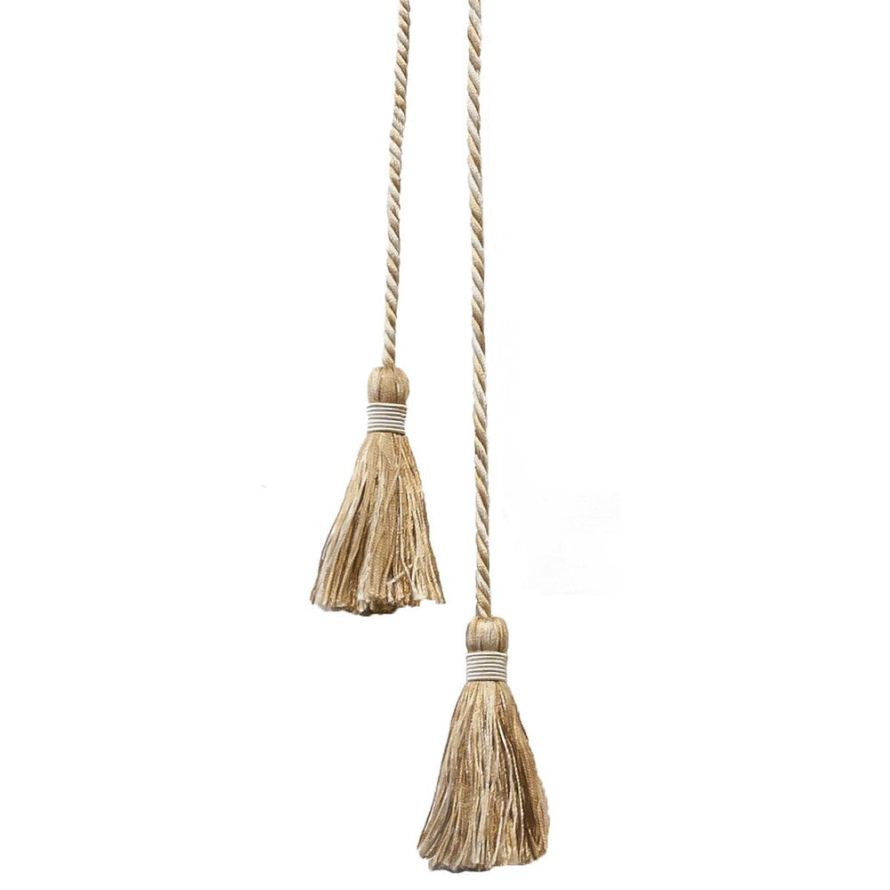 Shandell 24 Sand by Stout Trim Art Of Design Trim-2 Tassel Fringe 100% Spun Viscose CHINA Horizontal: 0 and Vertical: 0 3 in - Fabric Carolina -