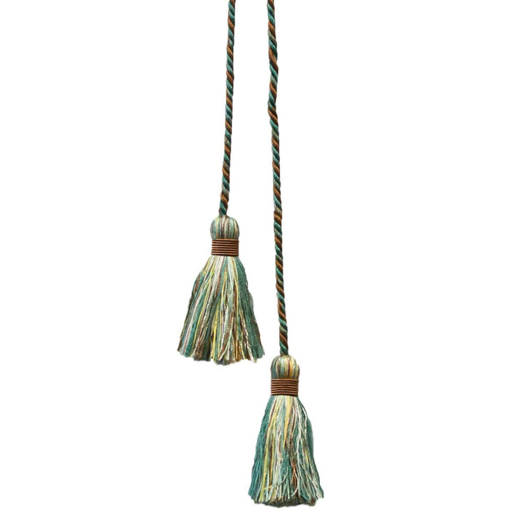Shandell 27 Pacific by Stout Trim Art Of Design Trim-2 Tassel Fringe 100% Spun Viscose CHINA Horizontal: 0 and Vertical: 0 3 in - Fabric Carolina -