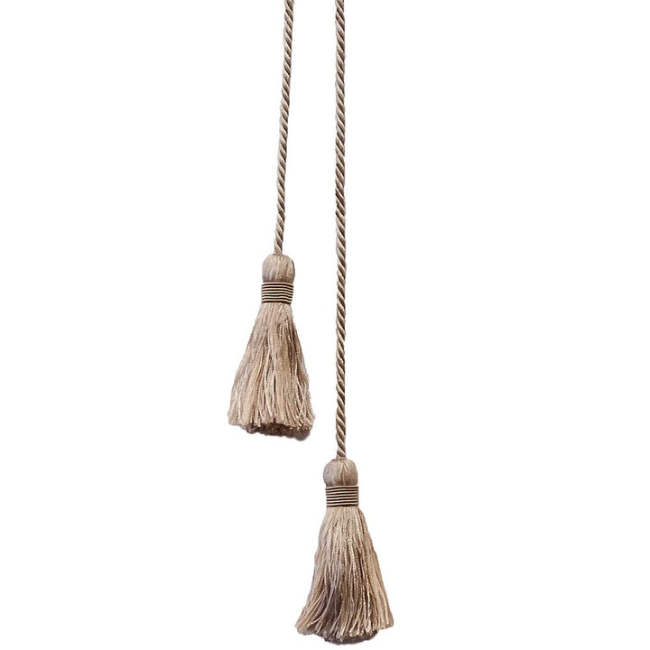 Shandell 4 Linen by Stout Trim ART OF DESIGN TRIM-2 TASSEL FRINGE 100%SVI CHINA Horizontal: 0 and Vertical: 0 3 in - Fabric Carolina -