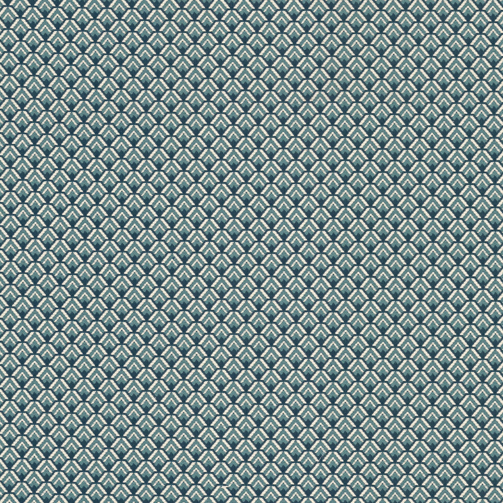Sharon 3 Peacock by Stout Fabric Stout Fabric Sharon 3 PeacockFabric GREAT IMPRESSIONS BLUE/SPA 86%COT 14%POL USA </p><p>Repeat: H: 1.000, V: 0.875 55.5 in - Fabric Carolina -