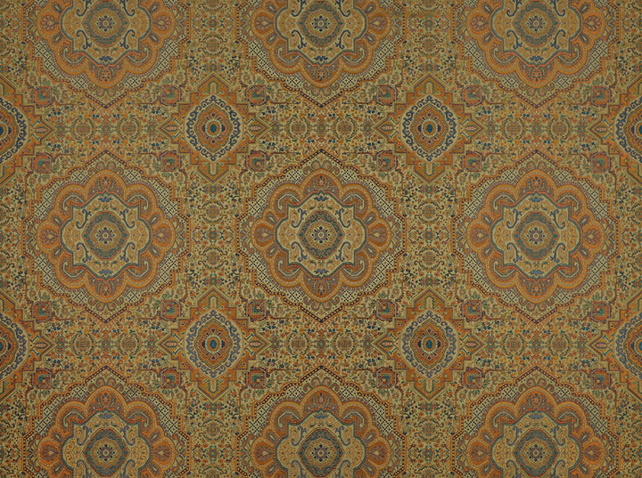 Sharada Antique Red 137 by Covington Fabric 100% POLYESTER INA 50000 Horizontal: 13.5 and Vertical: 14.25 54 - Fabric Carolina -