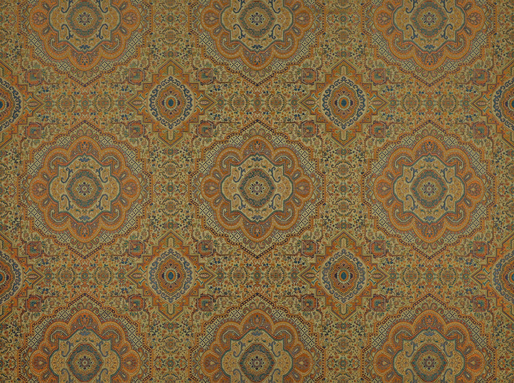 Sharada Antique Red 137 by Covington Fabric our website for purchase 100% Polyester India 50000 Horizontal: 13.5" and Vertical: 14.25" 54" - Fabric Carolina -