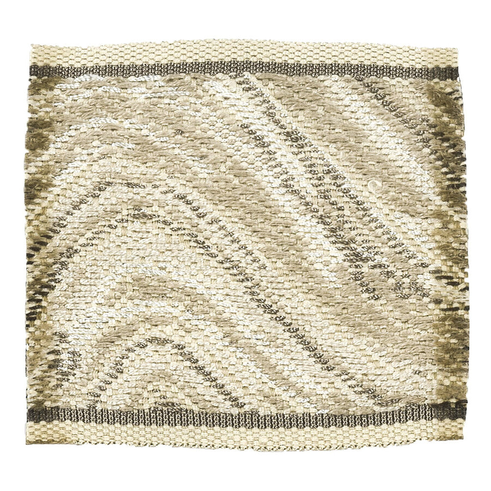 Sheba 5 Sandune by Stout Designer Trim Moondust Trim 61% Spun Viscose 39% Linen CHINA Horizontal: 0 and Vertical: 0 3 in - Swanky Fabrics -