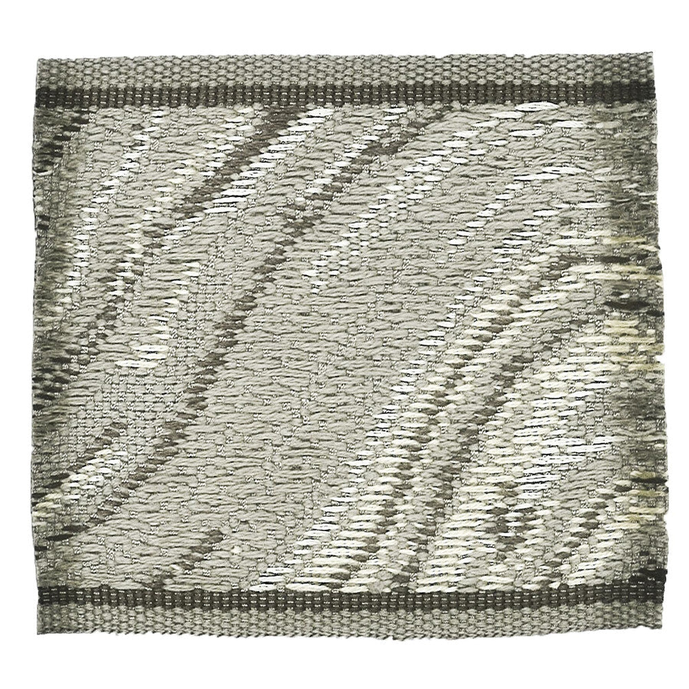 Sheba 6 Grey by Stout Designer Trim MOONDUST TRIM 61%SVI 39%LIN CHINA </p><p>Repeat: 0 3 in - Swanky Fabrics -