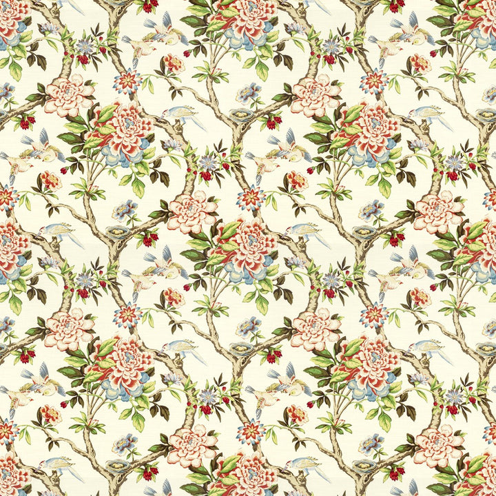 Shelton 3 Tigerlily by Stout Fabric Stout Fabric Shelton 3 TigerlilyFabric RAINBOW LIBRARY TILE/SORBET 100%COT PERU </p><p>Repeat: H: 13.500, V: 27.000 54 in - Fabric Carolina -