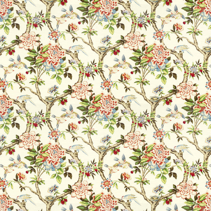 Shelton 3 Tigerlily by Stout Designer Fabric RAINBOW LIBRARY TILE/SORBET 100%COT PERU FLAME RETARDANT-U.F.A.C. CLASS 1 CATB 117-2013 WYZENBEEK 18 000 DOUBLE RUB WEAR TEST (HEAVY DUTY) </p><p>Repeat: 27 54 in - Swanky Fabrics -
