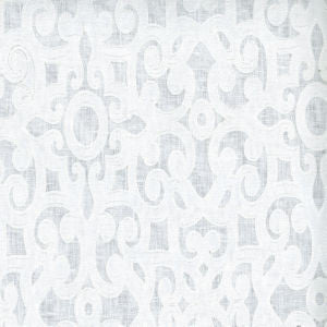 Shelter White by Norbar Fabric See Sample 52% COTTON 48% POLYESTER INDIA - </p><p>Repeat: Horizontal: and Vertical: 9" 51 - Fabric Carolina -