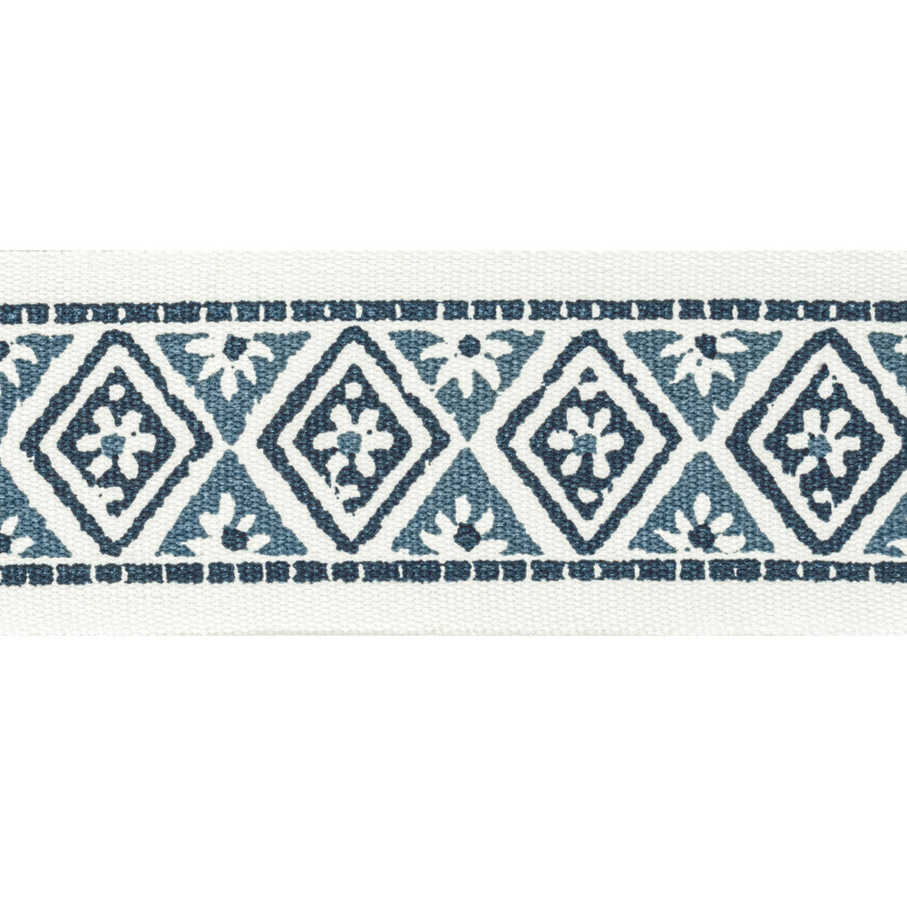 Shenandoah Tape 2 Denim by Stout Trim Stout Trim Shenandoah Tape 2 DenimTrim NATURAL BEAUTY TRIM INDIA </p><p>Repeat: H: 2.500, V: 1.500 2.5 in - Fabric Carolina -