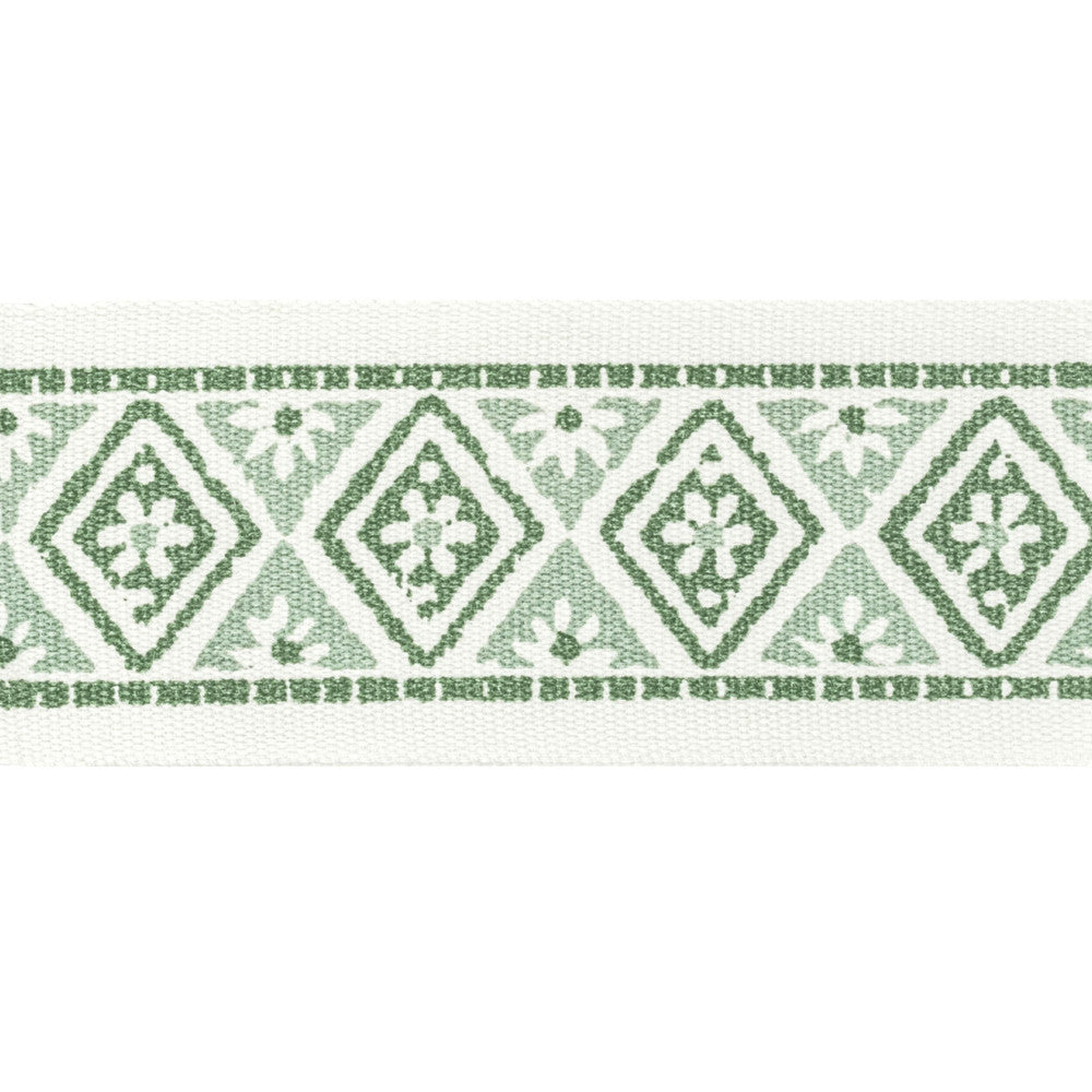Shenandoah Tape 3 Seaglass by Stout Designer Trim NATURAL BEAUTY TRIM 100%COT INDIA FLAME RETARDANT-U.F.A.C. CLASS 1 CATB 117-2013 WYZENBEEK 30 000 DOUBLE RUB WEAR TEST (HEAVY DUTY) Horizontal: 2.500 and Vertical: 1.500 2.5 in - Swanky Fabrics -
