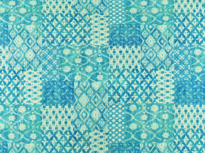 Shibori Caribbean 523 by Covington Fabric our website for purchase 100% Cotton Duck Pakistan 50000+ Horizontal: 27.25" and Vertical: 24.75" 57" - Fabric Carolina -