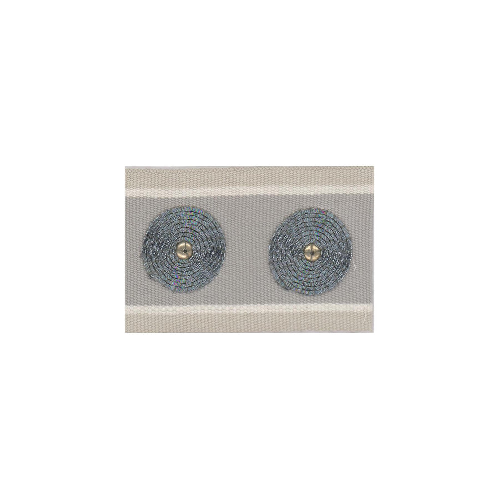 Shimmer Tape 3 Steel by Marcus William Trim Marcus William Trim Shimmer Tape 3 SteelTrim PERSUASIONS TRIM 70%POL 30%COT %MEMB INDIA </p><p>Repeat: H: 1.500, V: 0.000 2 in - Fabric Carolina -