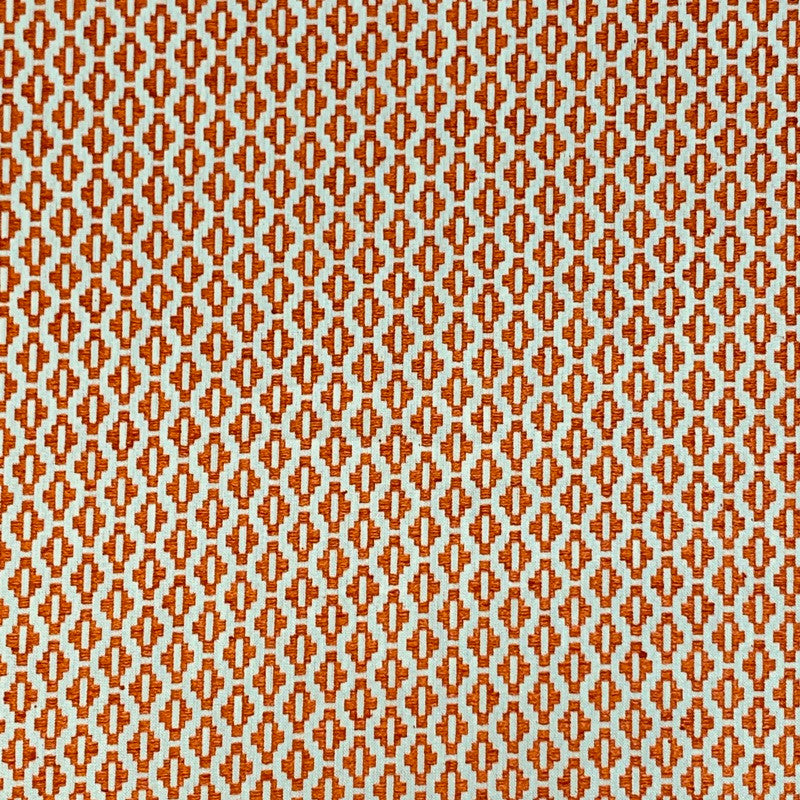 Shiva Orange by Magnolia Fabric - 65POLY/35CTN INDIA 50,000 Horizontal: .80 and Vertical: .75 54" - Fabric Carolina -