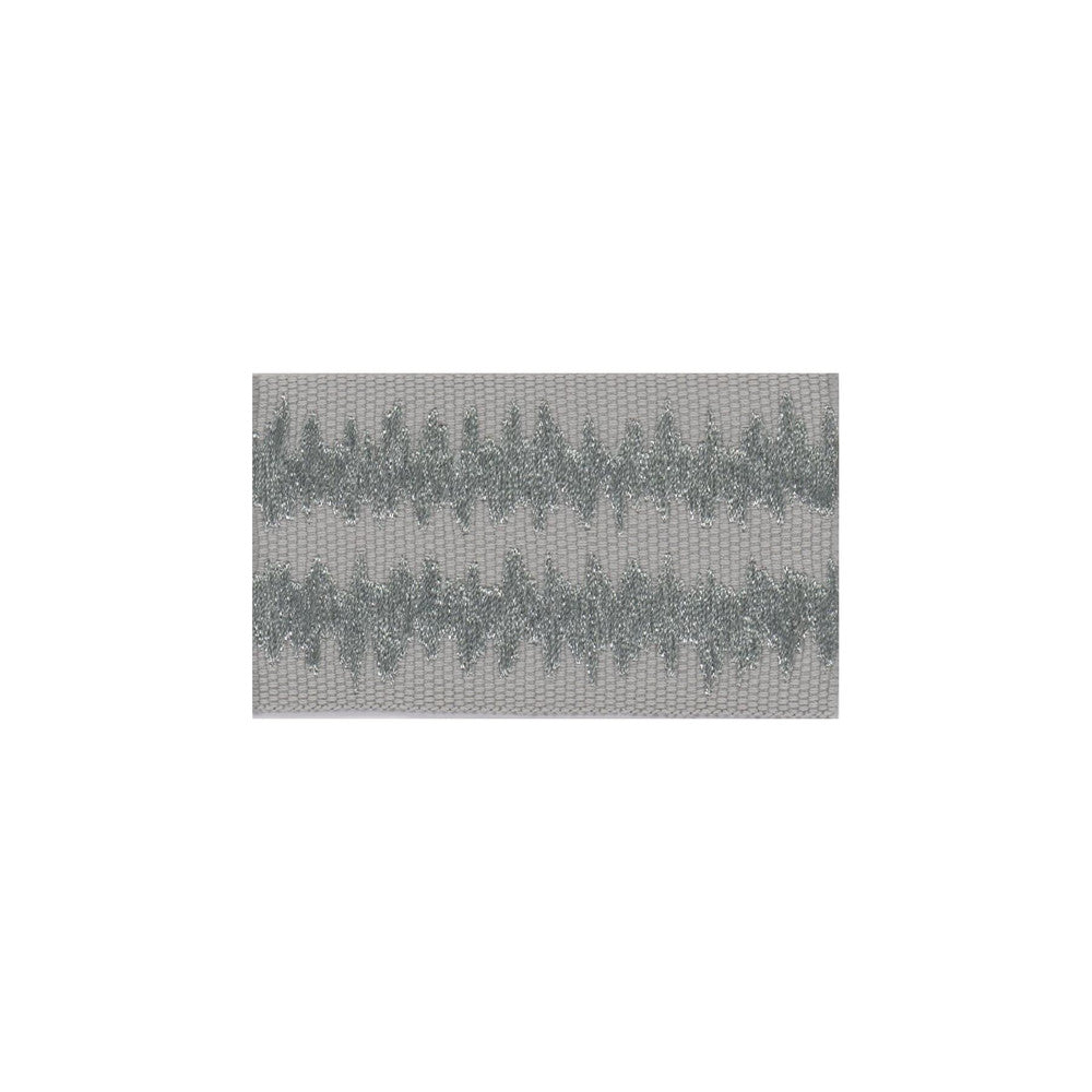 Shockwave Tape 3 Aluminum by Marcus William Trim Marcus William Trim Shockwave Tape 3 AluminumTrim PERSUASIONS TRIM 100%COT %VEMB INDIA </p><p>Repeat: H: 7.875, V: 0.000 2 in - Fabric Carolina -