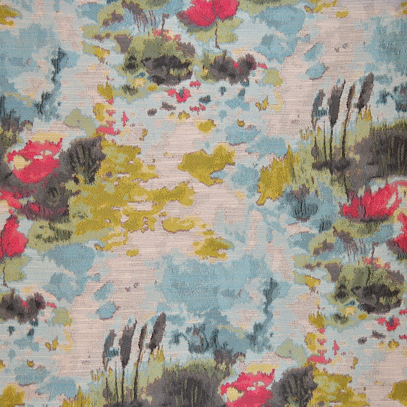 Shocker Summer by Magnolia Fabric See sample 89 Polyester 11 Rayon CHINA 30,000 </p><p>Repeat: Horizontal: 28.50 and Vertical: 28.00 55" - Fabric Carolina -