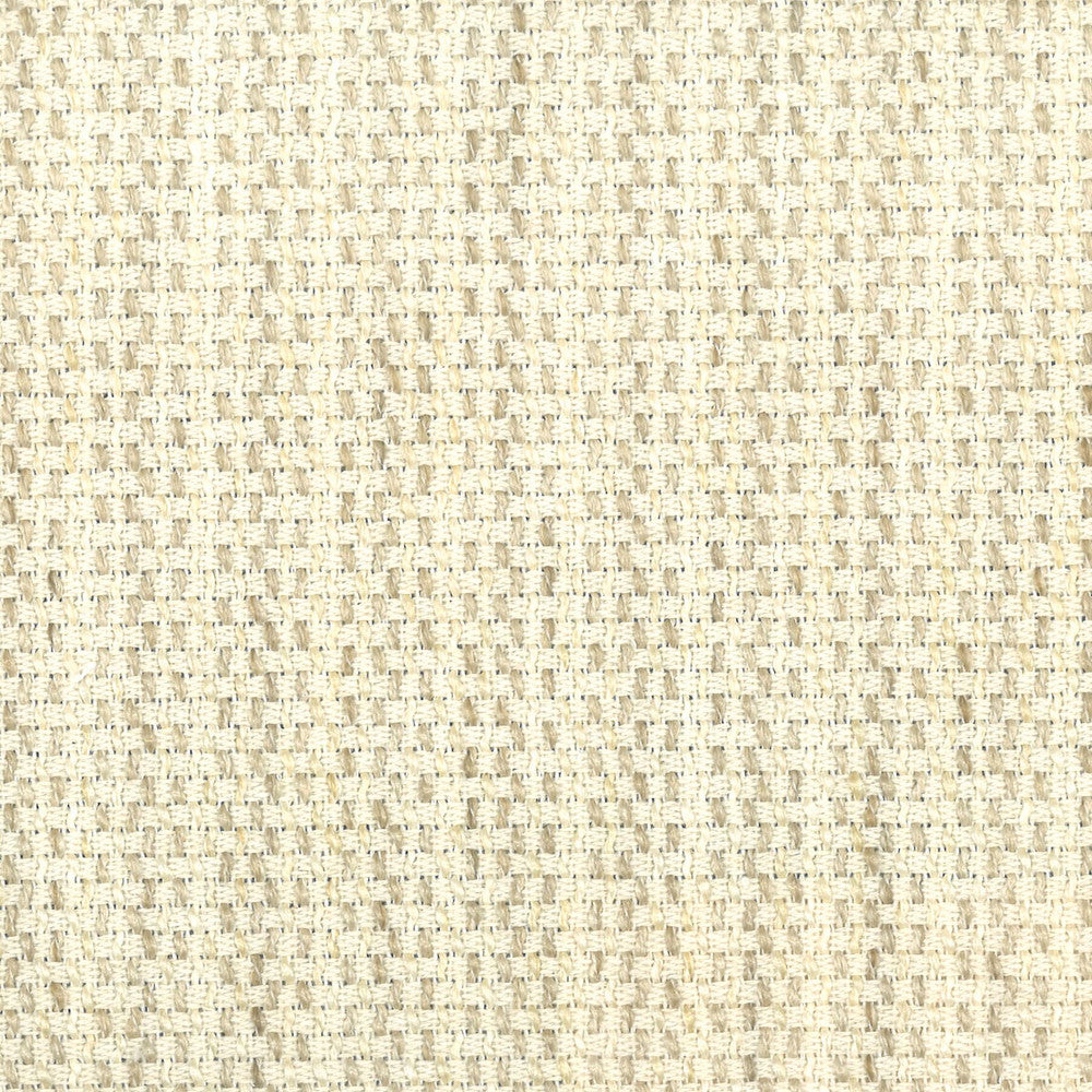 Shook 1 Raffia by Stout Fabric RAINBOW LIBRARY ALMOND/OATMEAL 65%POL 35%COT USA Horizontal: 0 and Vertical: 0 54 in - Fabric Carolina -