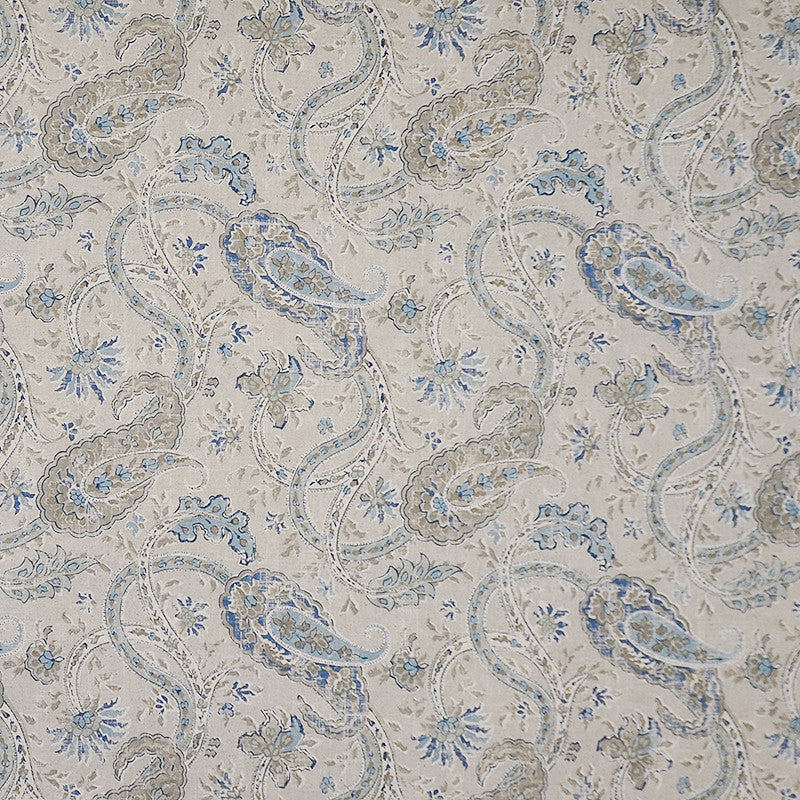 Society Page # 126 Bluewater by Maxwell Fabric COLOR THEORY-VOL.I INDIGO 80% COTTON 20% LINEN UAE </p><p>Repeat: Horizontal: and Vertical: V&H-13.5 54" - Fabric Carolina -