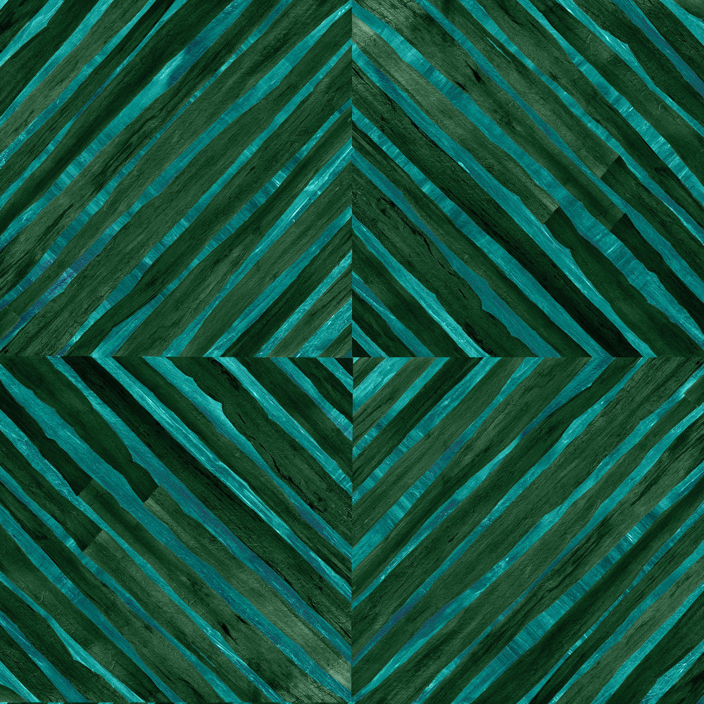 Harmony Turquoise SHS10504 by Seabrook Designs Designer Wallpaper