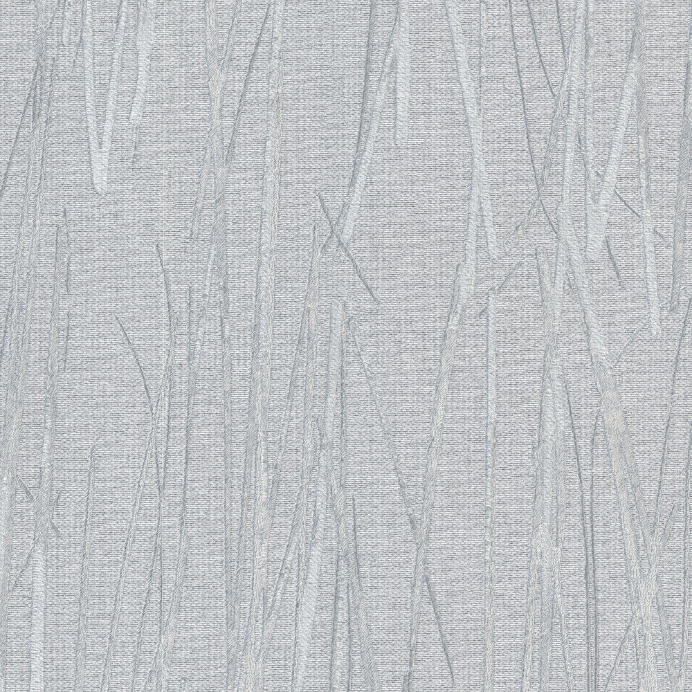 Piedmont Bamboo Grey Wallpaper by York Wallcoverings Signature Textures Resource Library Covers about 56.4 square feet 20.5-in by 33-ft long roll Unpasted 23.63 - Fabric Carolina -