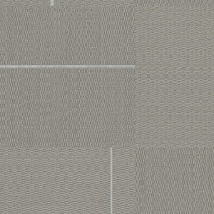 Geo Block Weave Taupe Wallpaper by York Wallcoverings