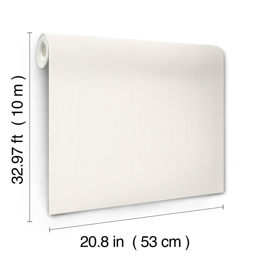 Dutch Braid Cream Wallpaper by York Wallcoverings Designer