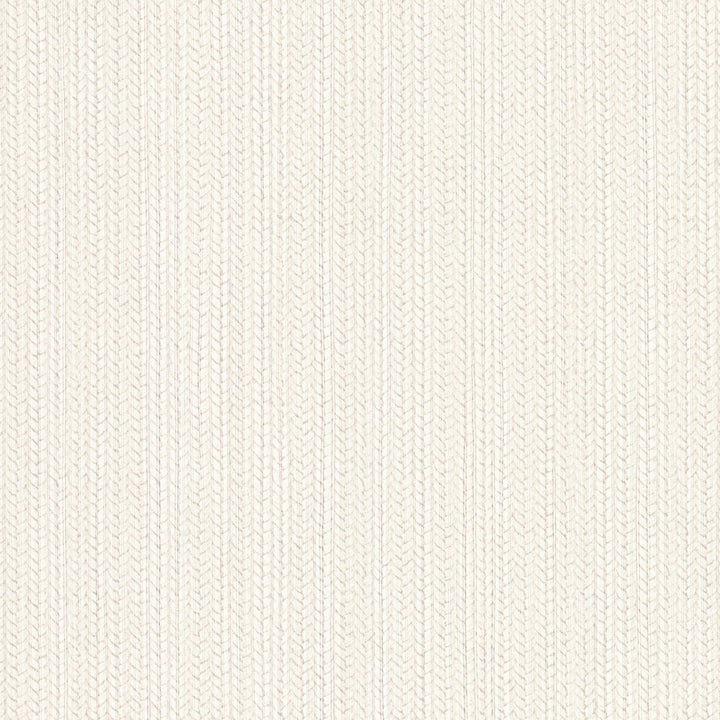 Dutch Braid Cream Wallpaper by York Wallcoverings Signature Textures Resource Library Covers about 57.5 square feet 20.9-in by 33-ft long roll Unpasted 0 - Fabric Carolina -