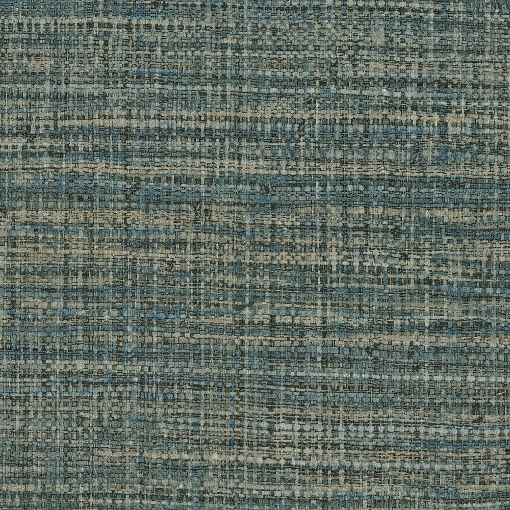 Scotland Tweed Ocean Wallpaper by York Wallcoverings Signature Textures Resource Library Covers about 57.5 square feet 20.9-in by 33-ft long roll Unpasted 20.8 - Fabric Carolina -