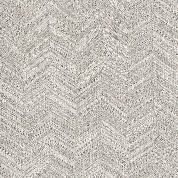 Raised Chevron Light Grey Wallpaper by York Wallcoverings Signature Textures Resource Library Covers about 57.5 square feet 20.9-in by 33-ft long roll Unpasted 0 - Fabric Carolina -