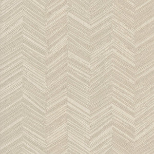 Raised Chevron Beige Wallpaper by York Wallcoverings