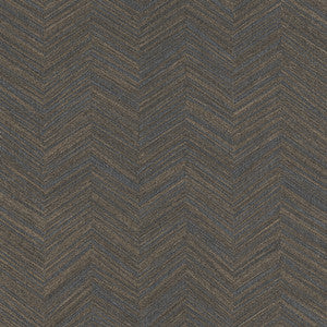 Raised Chevron Royal Blue Wallpaper by York Wallcoverings