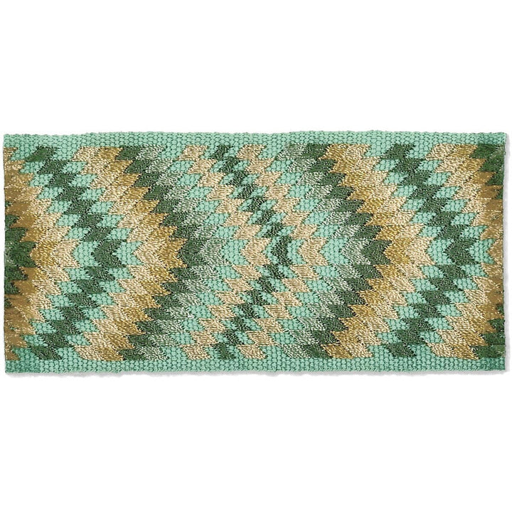 Sideways 4 Opal by Stout Designer Trim NEW WORLD TAPES & BORDERS 55%COT 45%SVI CHINA </p><p>Repeat: 0 2 in - Swanky Fabrics -