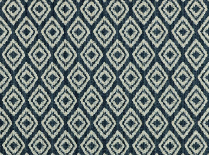 Sigmar 593 Indigo by Covington Fabric 51% COTTON 49% POLY China 35000 Horizontal: 3 and Vertical: 5.2 59 - Fabric Carolina -