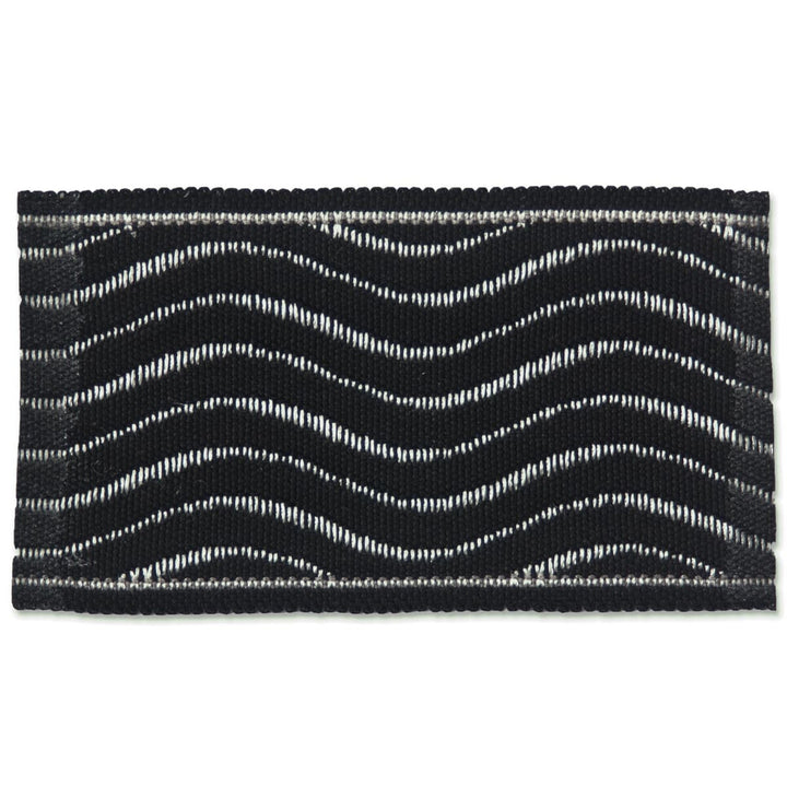 Signature 4 Ebony by Stout Trim NEW WORLD TAPES & BORDERS 91%SVI 9%MTL CHINA </p><p>Repeat: 0 2 in - Fabric Carolina -